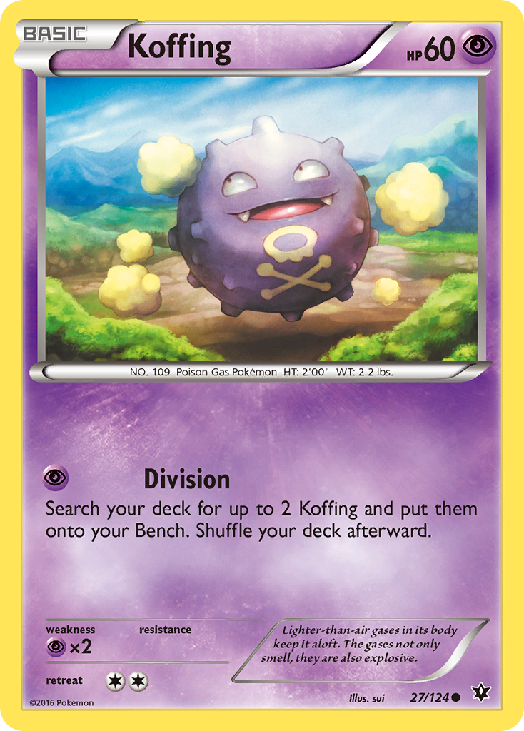 Koffing (27/124) [XY: Fates Collide] | Gamers Paradise