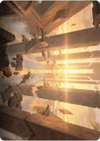 Skyclave Basilica Art Card [Zendikar Rising Art Series] | Gamers Paradise