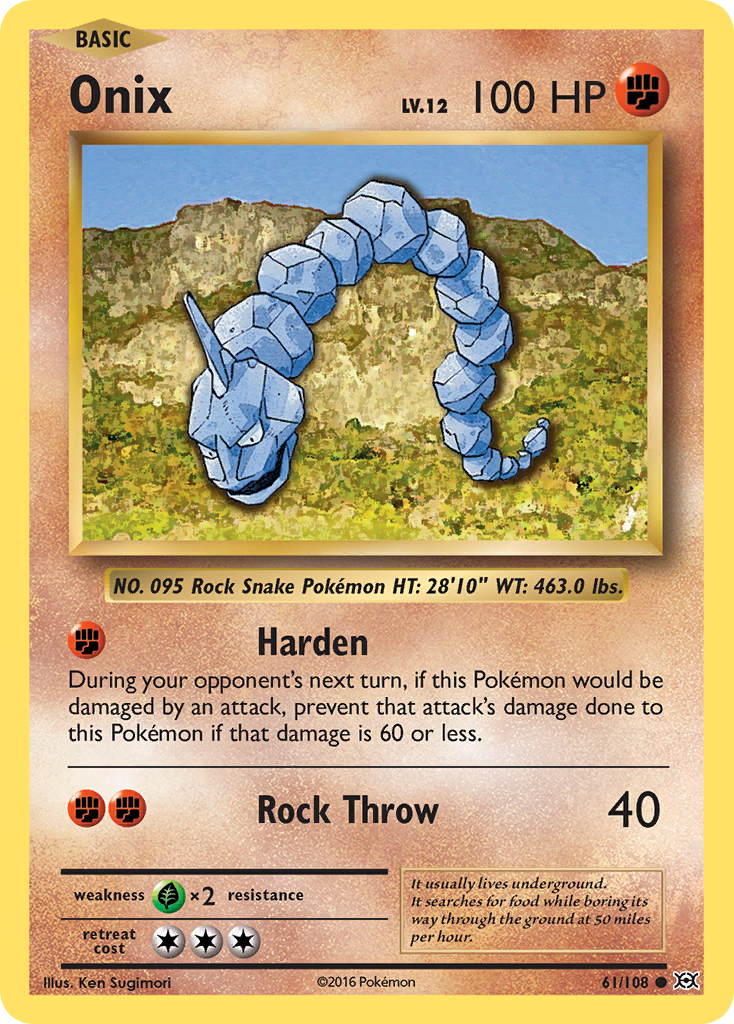 Onix (61/108) [XY: Evolutions] | Gamers Paradise