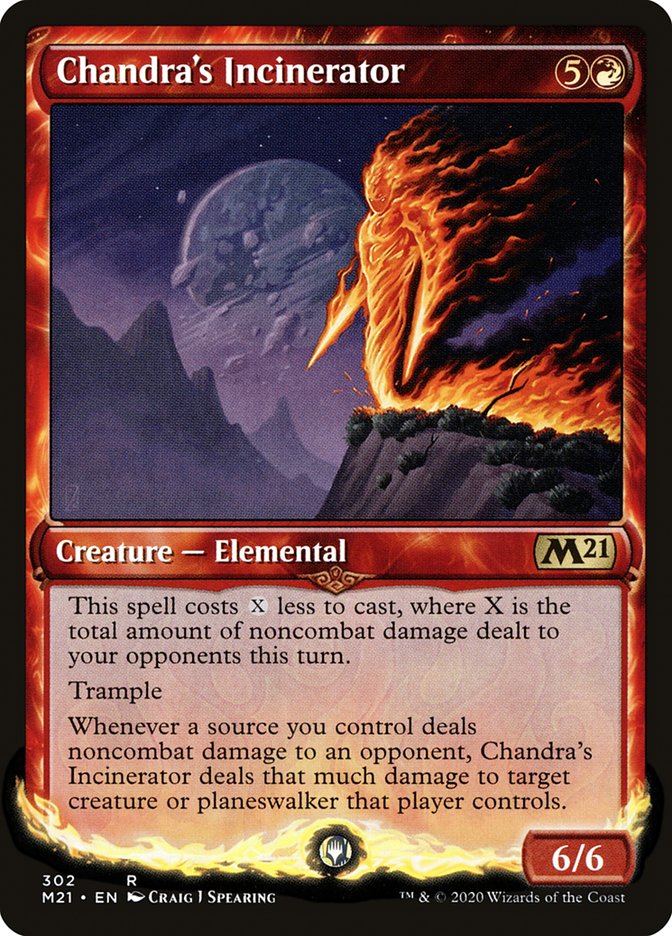 Chandra's Incinerator (Showcase) [Core Set 2021] | Gamers Paradise