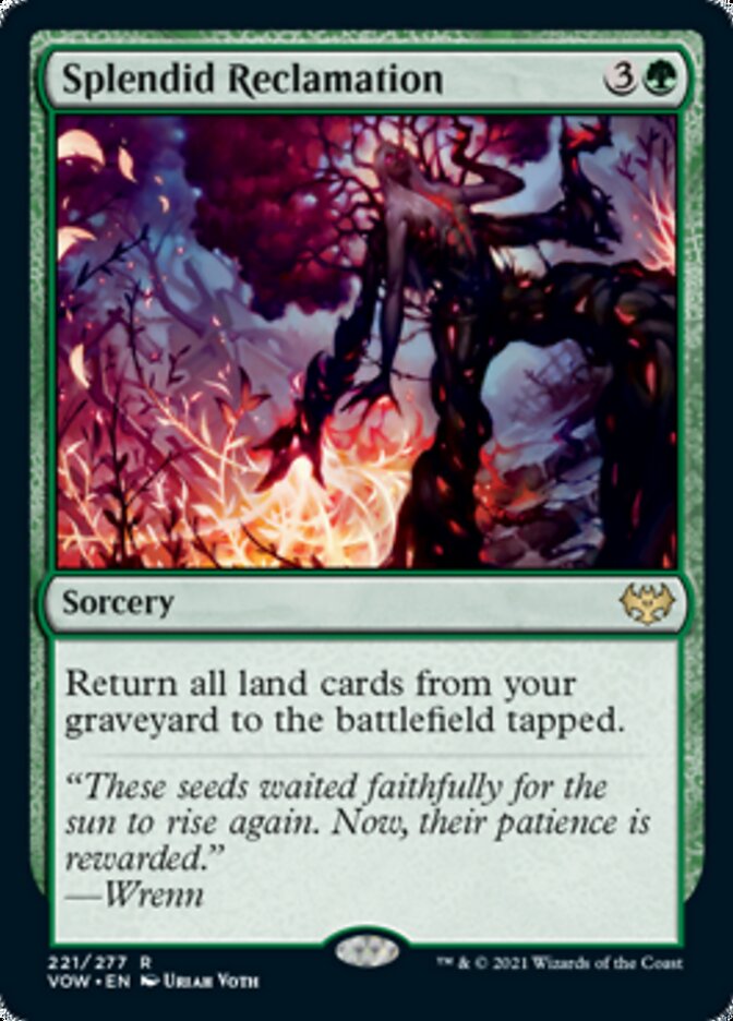 Splendid Reclamation [Innistrad: Crimson Vow] | Gamers Paradise