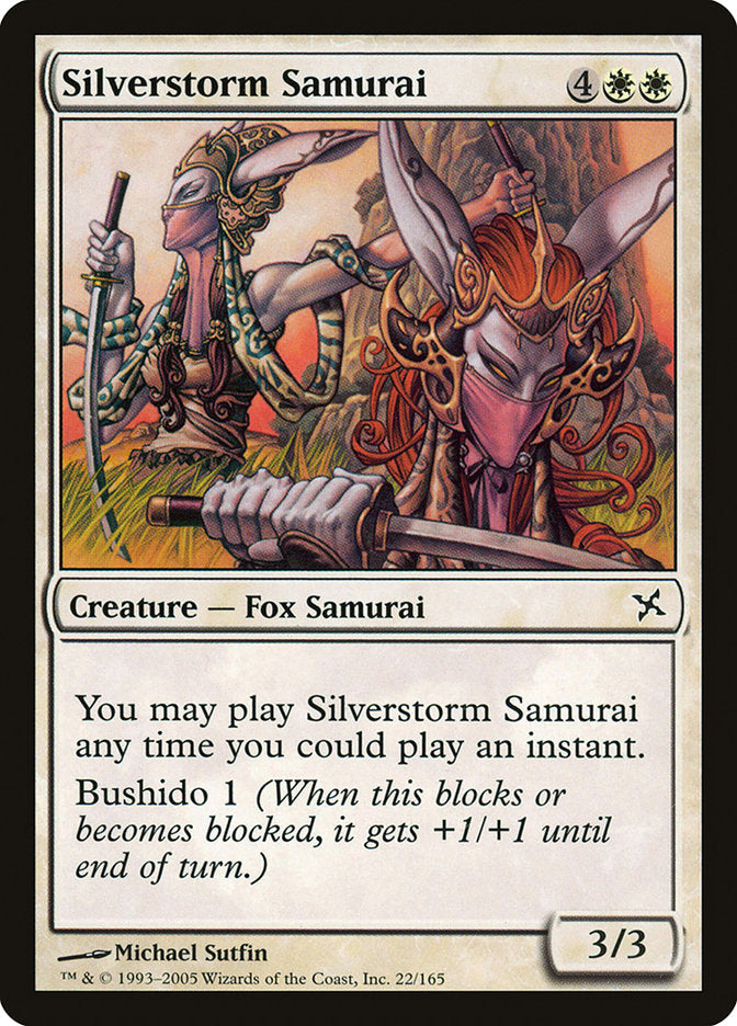 Silverstorm Samurai [Betrayers of Kamigawa] | Gamers Paradise
