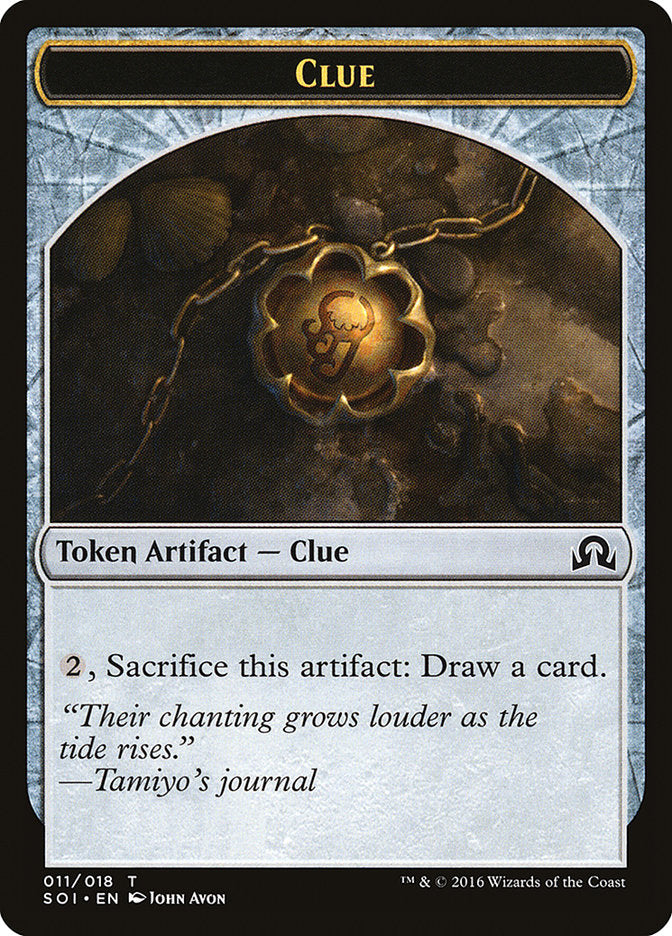 Clue Token (011/018) [Shadows over Innistrad Tokens] | Gamers Paradise