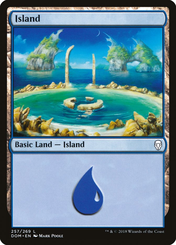 Island (257) [Dominaria] | Gamers Paradise