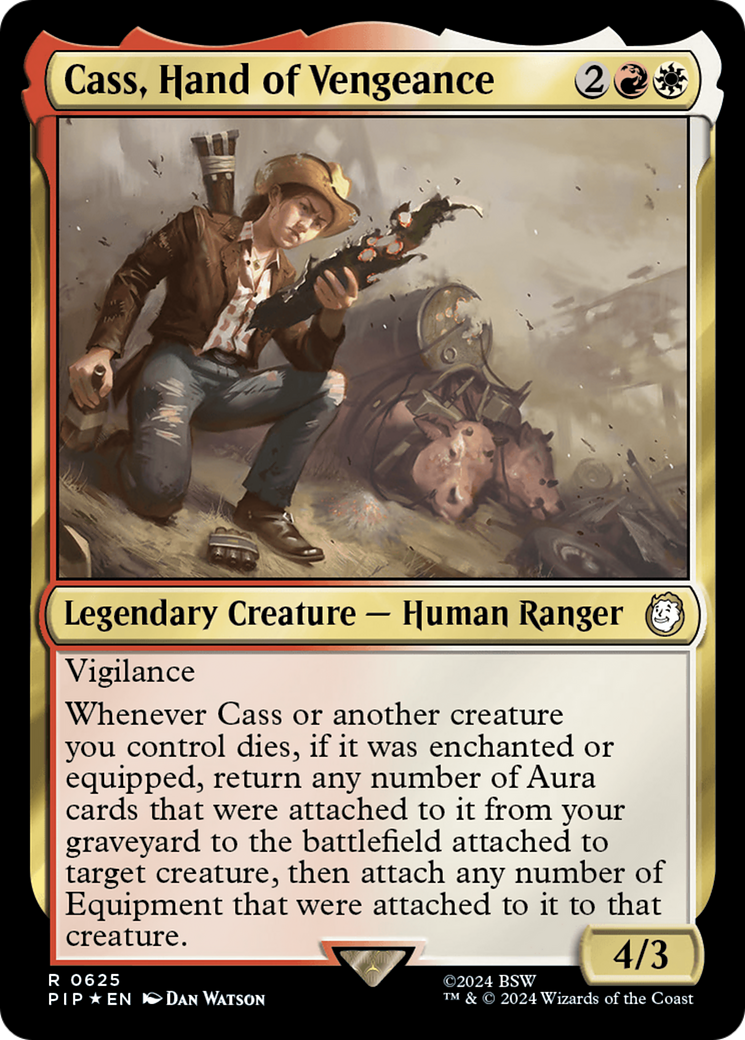 Cass, Hand of Vengeance (Surge Foil) [Fallout] | Gamers Paradise
