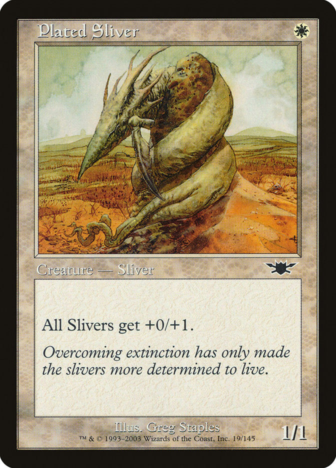 Plated Sliver [Legions] | Gamers Paradise