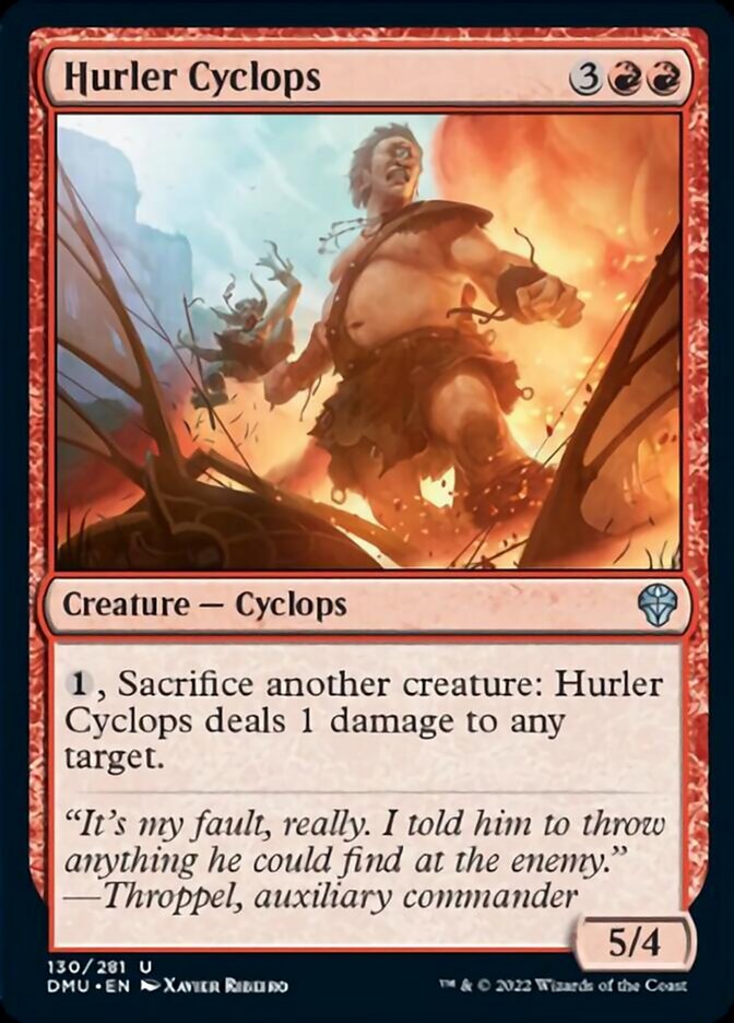 Hurler Cyclops [Dominaria United] | Gamers Paradise