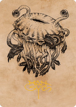 Gluntch, the Bestower Art Card (Gold-Stamped Signature) [Commander Legends: Battle for Baldur's Gate Art Series] | Gamers Paradise