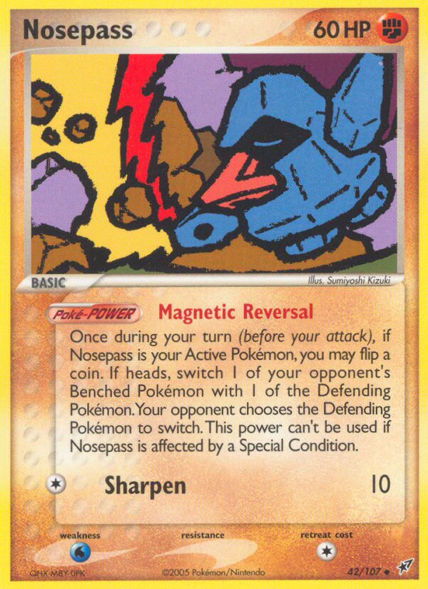 Nosepass (42/107) [EX: Deoxys] | Gamers Paradise