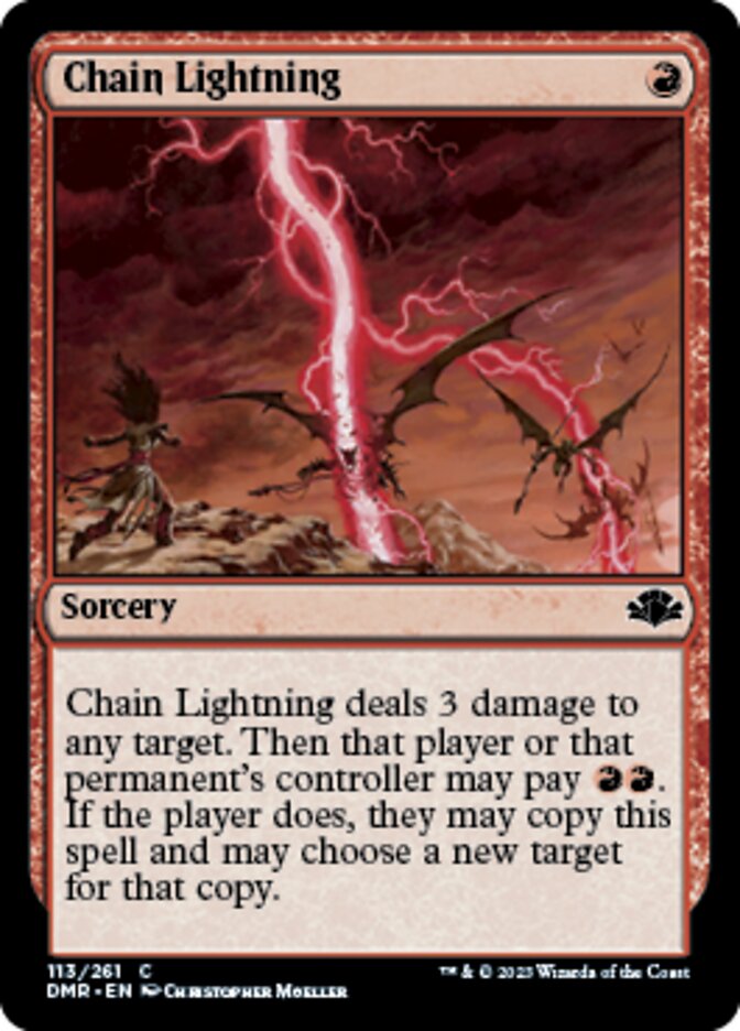 Chain Lightning [Dominaria Remastered] | Gamers Paradise