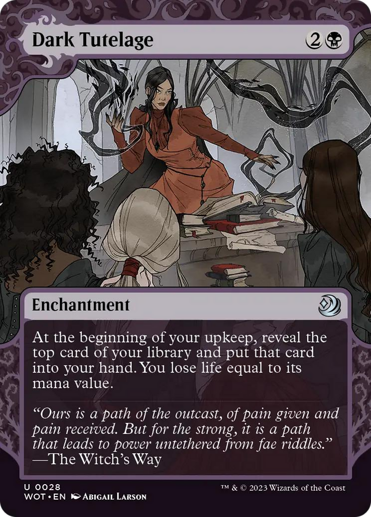 Dark Tutelage [Wilds of Eldraine: Enchanting Tales] | Gamers Paradise
