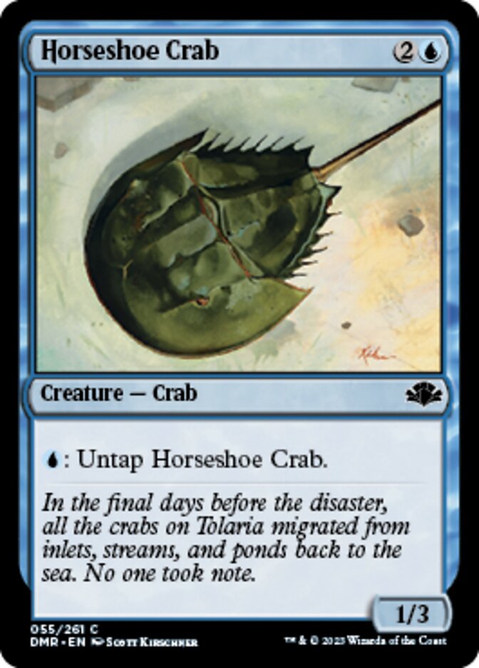 Horseshoe Crab [Dominaria Remastered] | Gamers Paradise