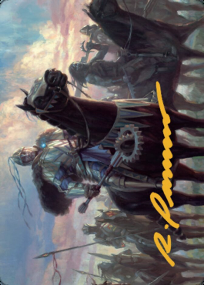 Shanid, Sleepers' Scourge Art Card (Gold-Stamped Signature) [Dominaria United Art Series] | Gamers Paradise