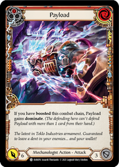 Payload (Red) [EVR076] (Everfest)  1st Edition Rainbow Foil | Gamers Paradise