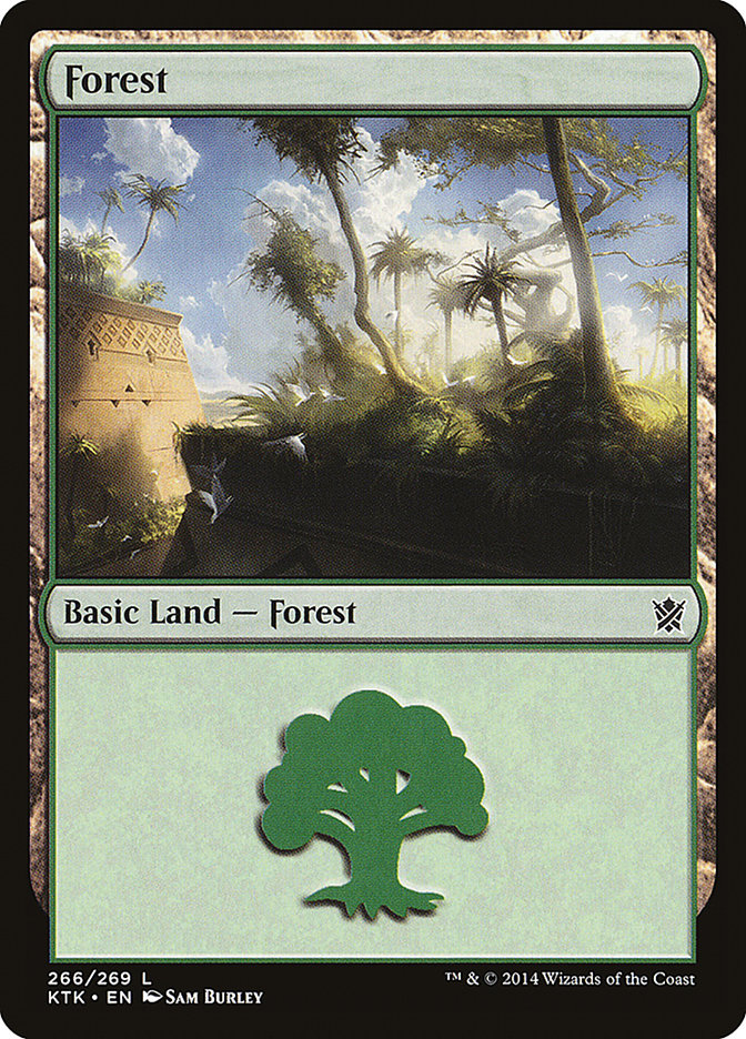 Forest (266) [Khans of Tarkir] | Gamers Paradise