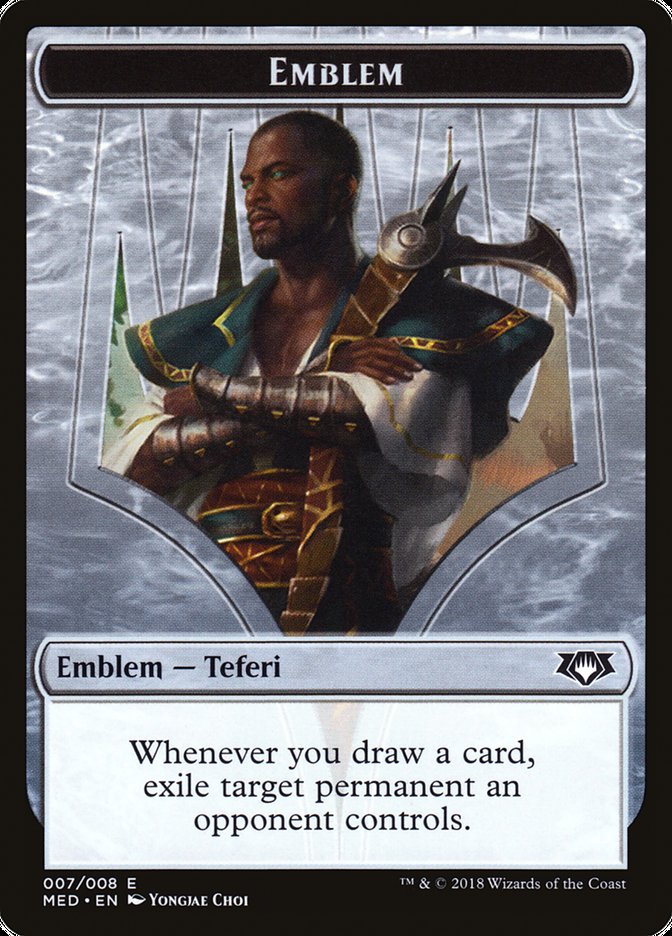 Teferi, Hero of Dominaria Emblem [Mythic Edition Tokens] | Gamers Paradise