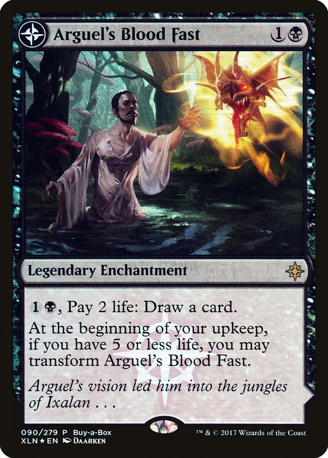 Arguel's Blood Fast // Temple of Aclazotz (Buy-A-Box) [Ixalan Treasure Chest] | Gamers Paradise
