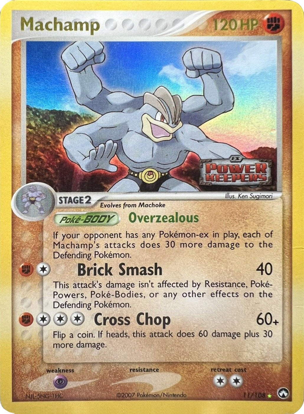 Machamp (11/108) (Stamped) [EX: Power Keepers] | Gamers Paradise
