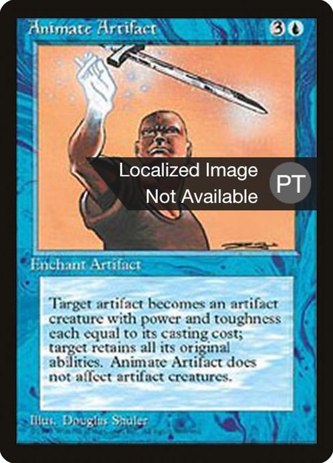 Animate Artifact [Fourth Edition (Foreign Black Border)] | Gamers Paradise