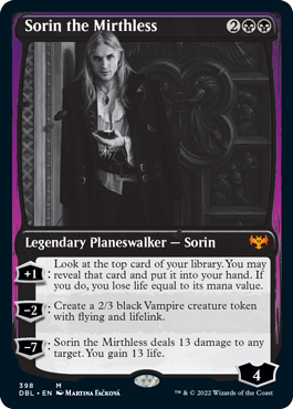 Sorin the Mirthless [Innistrad: Double Feature] | Gamers Paradise