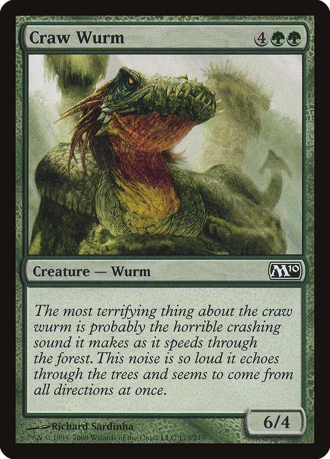 Craw Wurm [Magic 2010] | Gamers Paradise