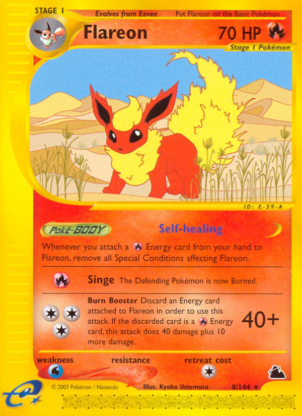 Flareon (8/144) [Skyridge] | Gamers Paradise