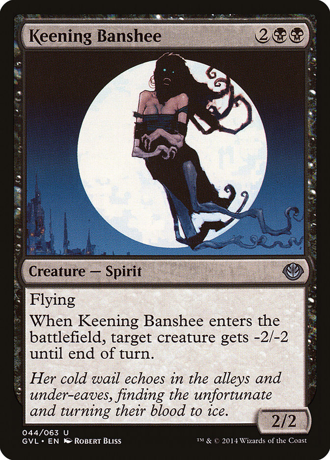 Keening Banshee (Garruk vs. Liliana) [Duel Decks Anthology] | Gamers Paradise