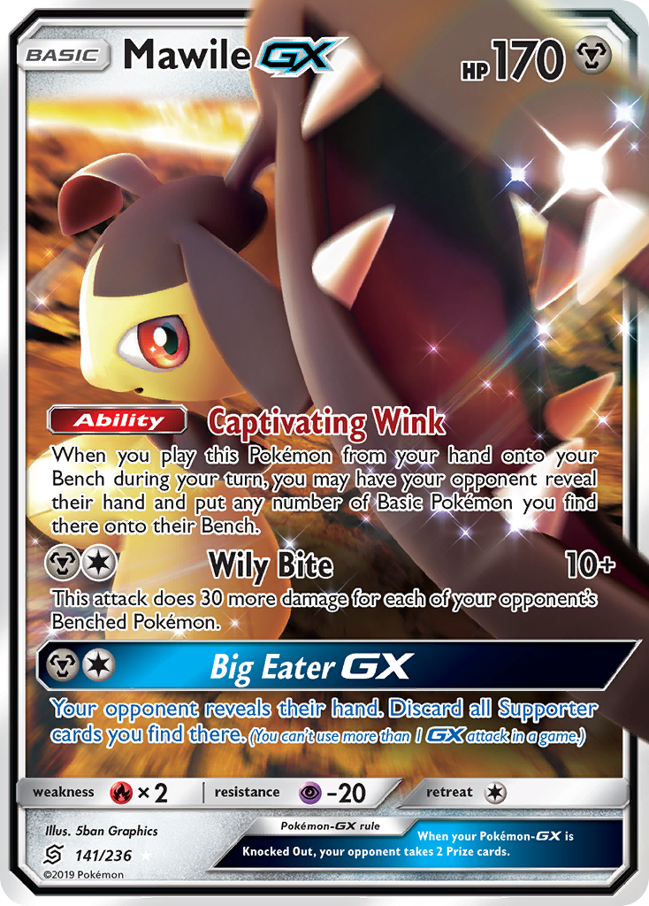 Mawile GX (141/236) [Sun & Moon: Unified Minds] | Gamers Paradise