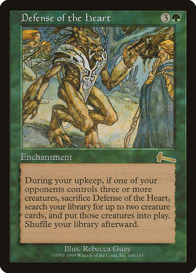 Defense of the Heart [Urza's Legacy] | Gamers Paradise