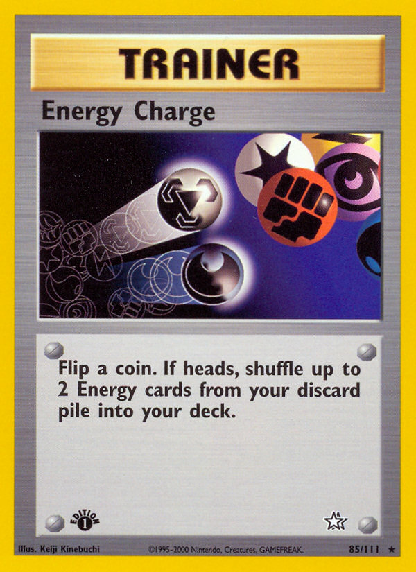 Energy Charge (85/111) [Neo Genesis 1st Edition] | Gamers Paradise