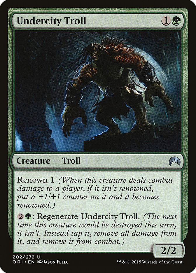 Undercity Troll [Magic Origins] | Gamers Paradise