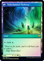 Barkchannel Pathway // Tidechannel Pathway [Kaldheim Prerelease Promos] | Gamers Paradise