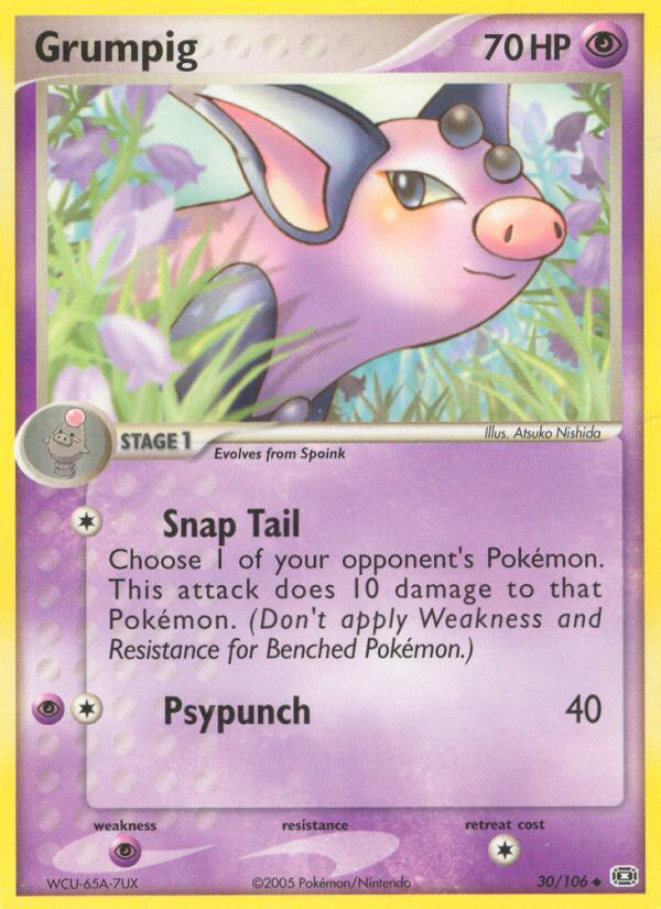 Grumpig (30/106) [EX: Emerald] | Gamers Paradise