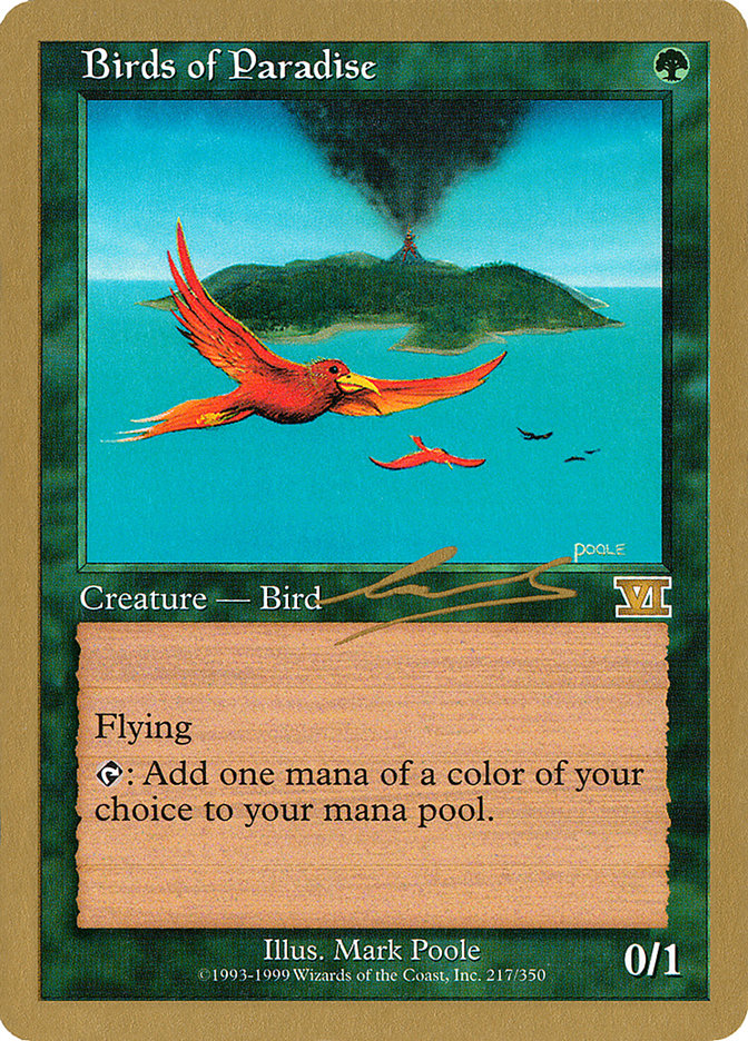 Birds of Paradise (Nicolas Labarre) [World Championship Decks 2000] | Gamers Paradise