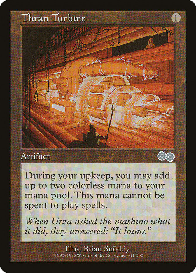 Thran Turbine [Urza's Saga] | Gamers Paradise