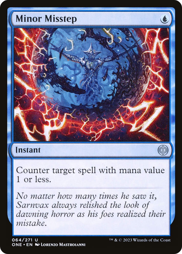 Minor Misstep [Phyrexia: All Will Be One] | Gamers Paradise