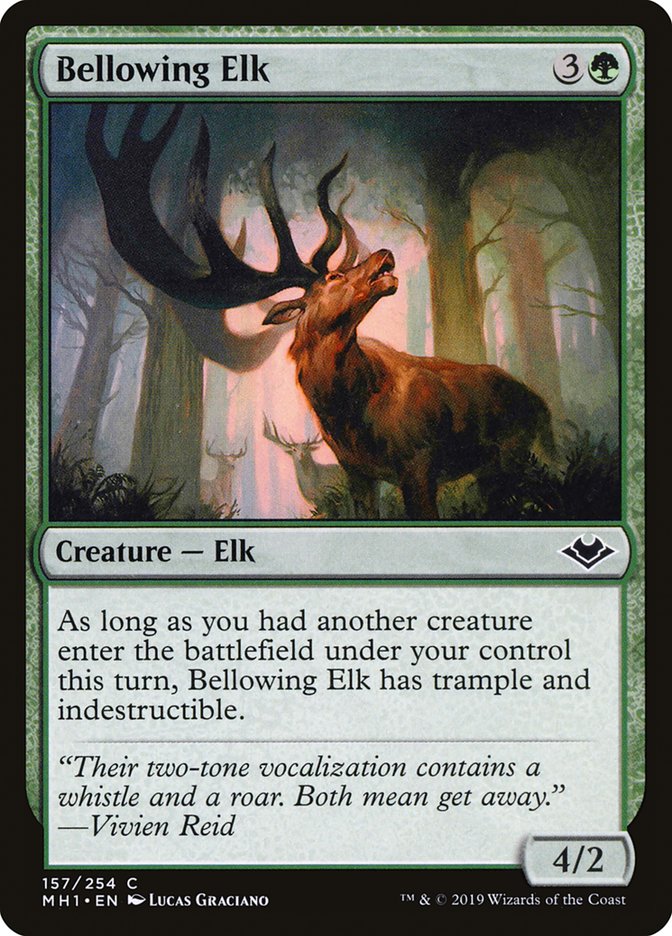 Bellowing Elk [Modern Horizons] | Gamers Paradise
