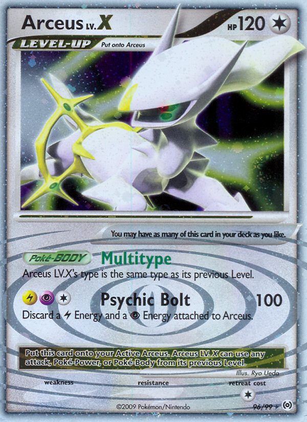 Arceus LV.X (96/99) [Platinum: Arceus] | Gamers Paradise