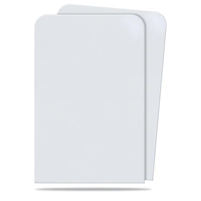 Semi-Rigid White Card Deck Dividers Pack (10ct) | Gamers Paradise