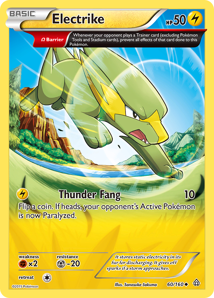 Electrike (60/160) [XY: Primal Clash] | Gamers Paradise