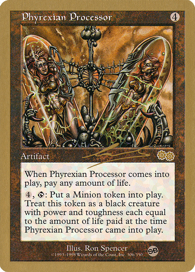 Phyrexian Processor (Nicolas Labarre) (SB) [World Championship Decks 2000] | Gamers Paradise