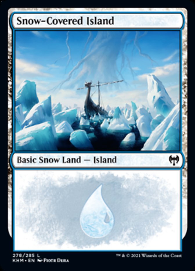 Snow-Covered Island (278) [Kaldheim] | Gamers Paradise