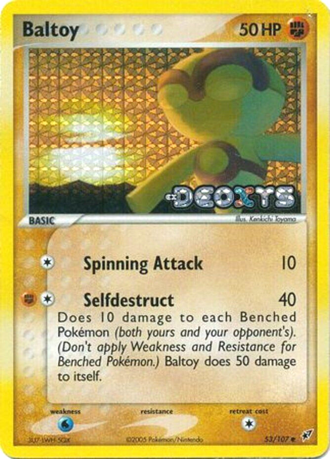 Baltoy (53/107) (Stamped) [EX: Deoxys] | Gamers Paradise