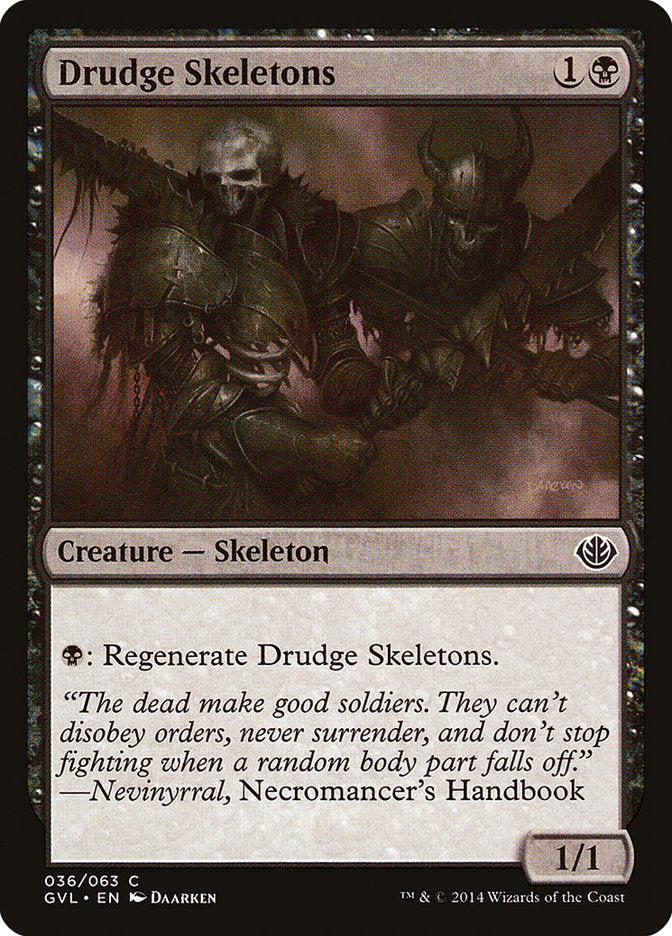 Drudge Skeletons (Garruk vs. Liliana) [Duel Decks Anthology] | Gamers Paradise