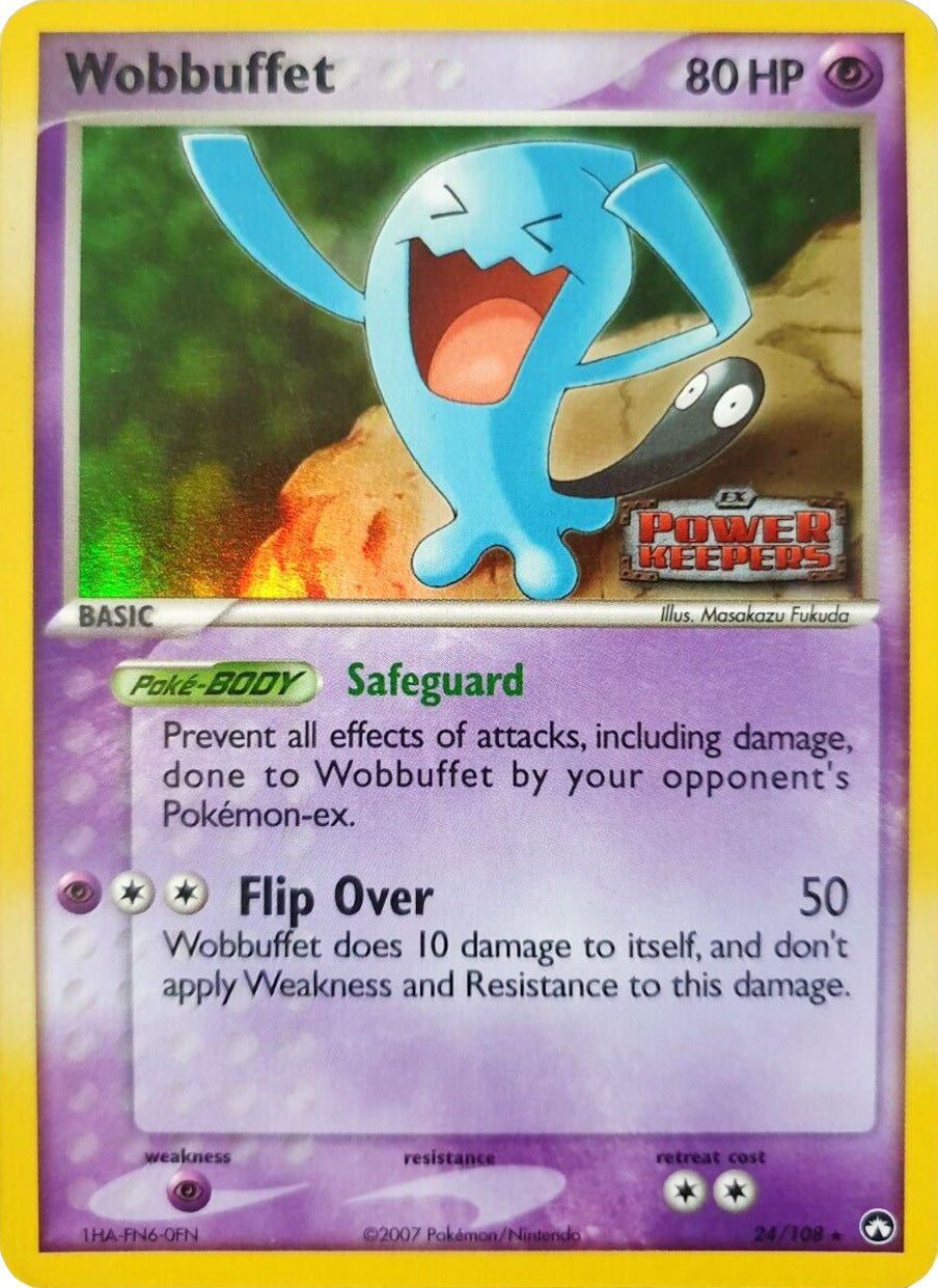 Wobbuffet (24/108) (Stamped) [EX: Power Keepers] | Gamers Paradise