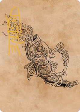 Decanter of Endless Water Art Card (Gold-Stamped Signature) [Commander Legends: Battle for Baldur's Gate Art Series] | Gamers Paradise