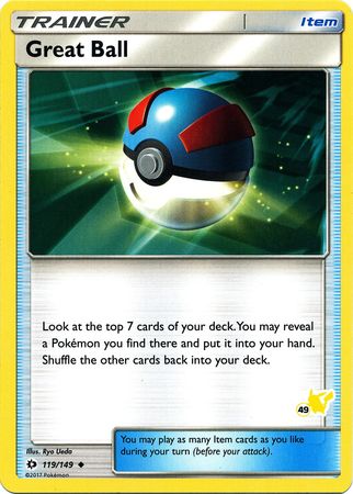 Great Ball (119/149) (Pikachu Stamp #49) [Battle Academy 2020] | Gamers Paradise