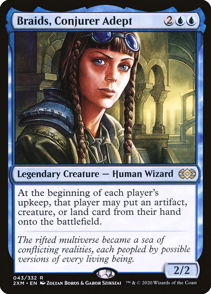 Braids, Conjurer Adept [Double Masters] | Gamers Paradise