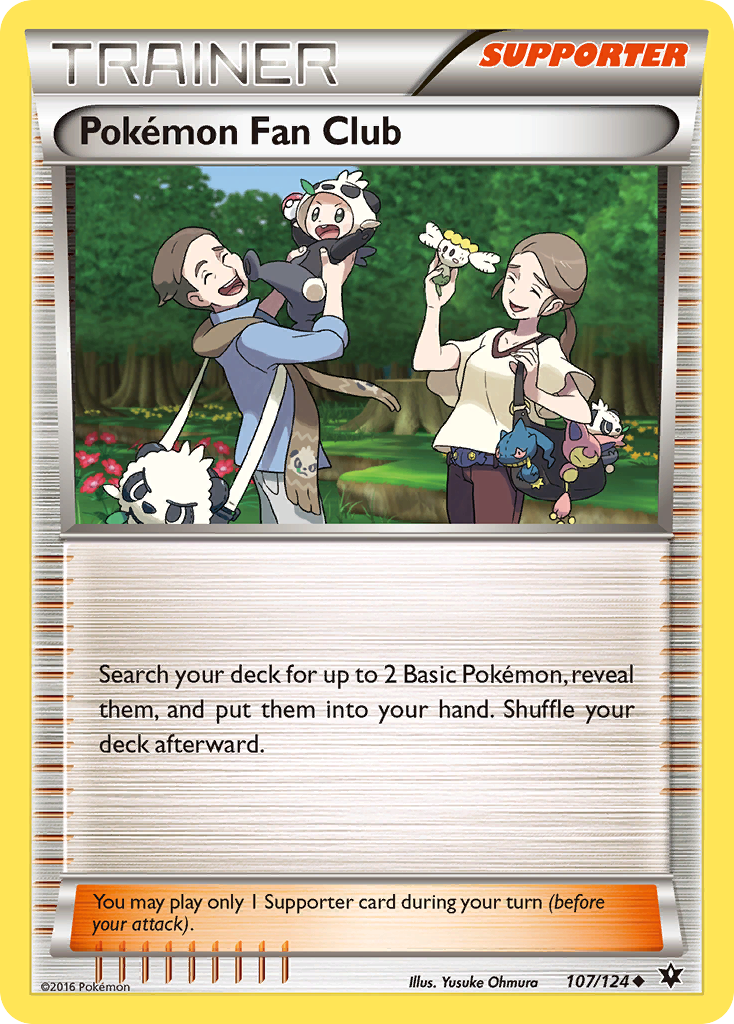 Pokemon Fan Club (107/124) [XY: Fates Collide] | Gamers Paradise