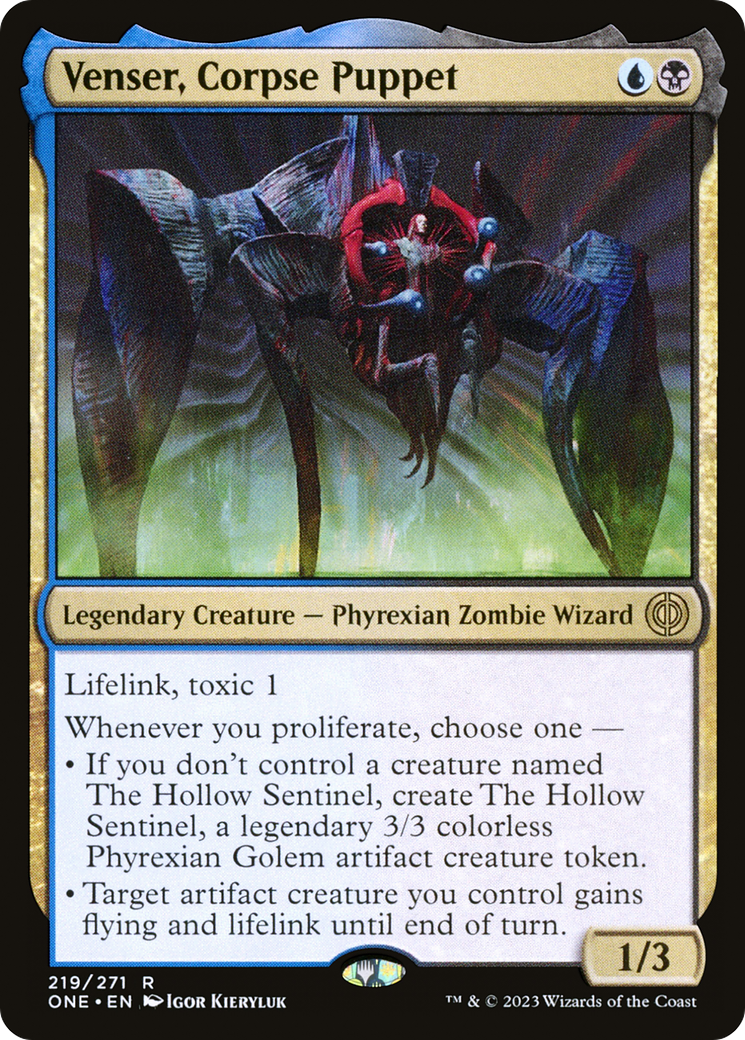 Venser, Corpse Puppet [Phyrexia: All Will Be One] | Gamers Paradise